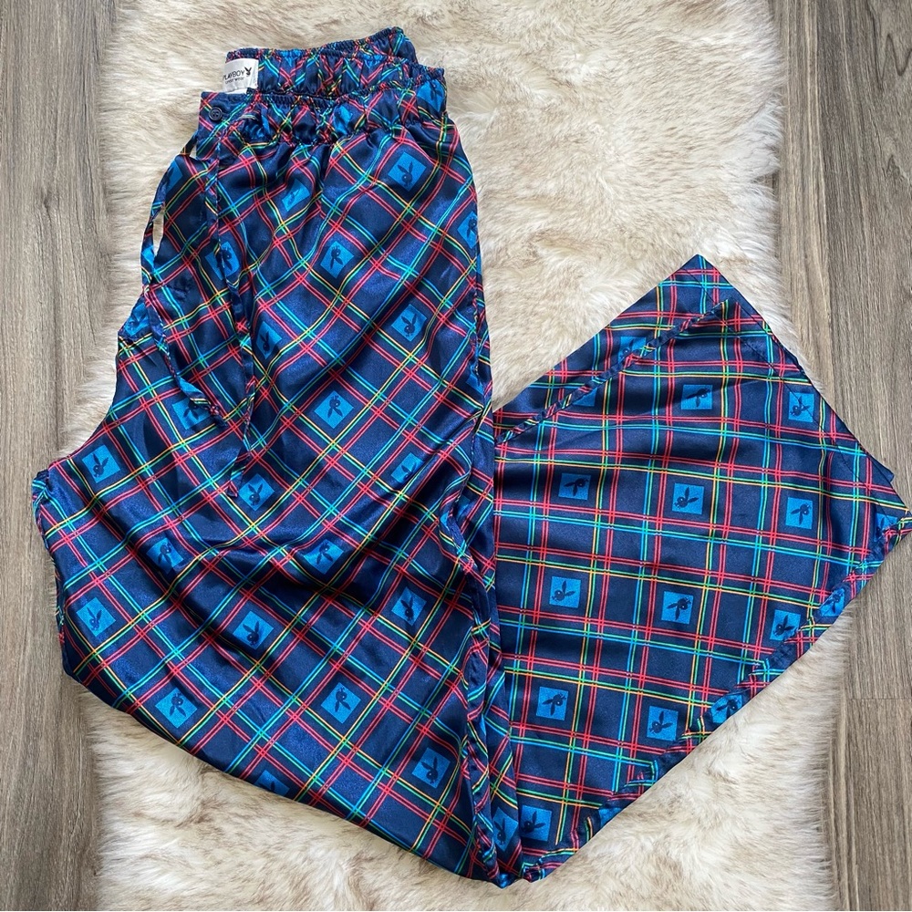 Vintage Playboy Underwear Colorful PJ Pajama Pants